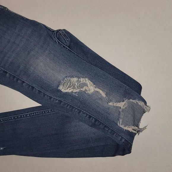 Holister Jeans size 00R low rise  stretch Denim - Picture 5 of 13